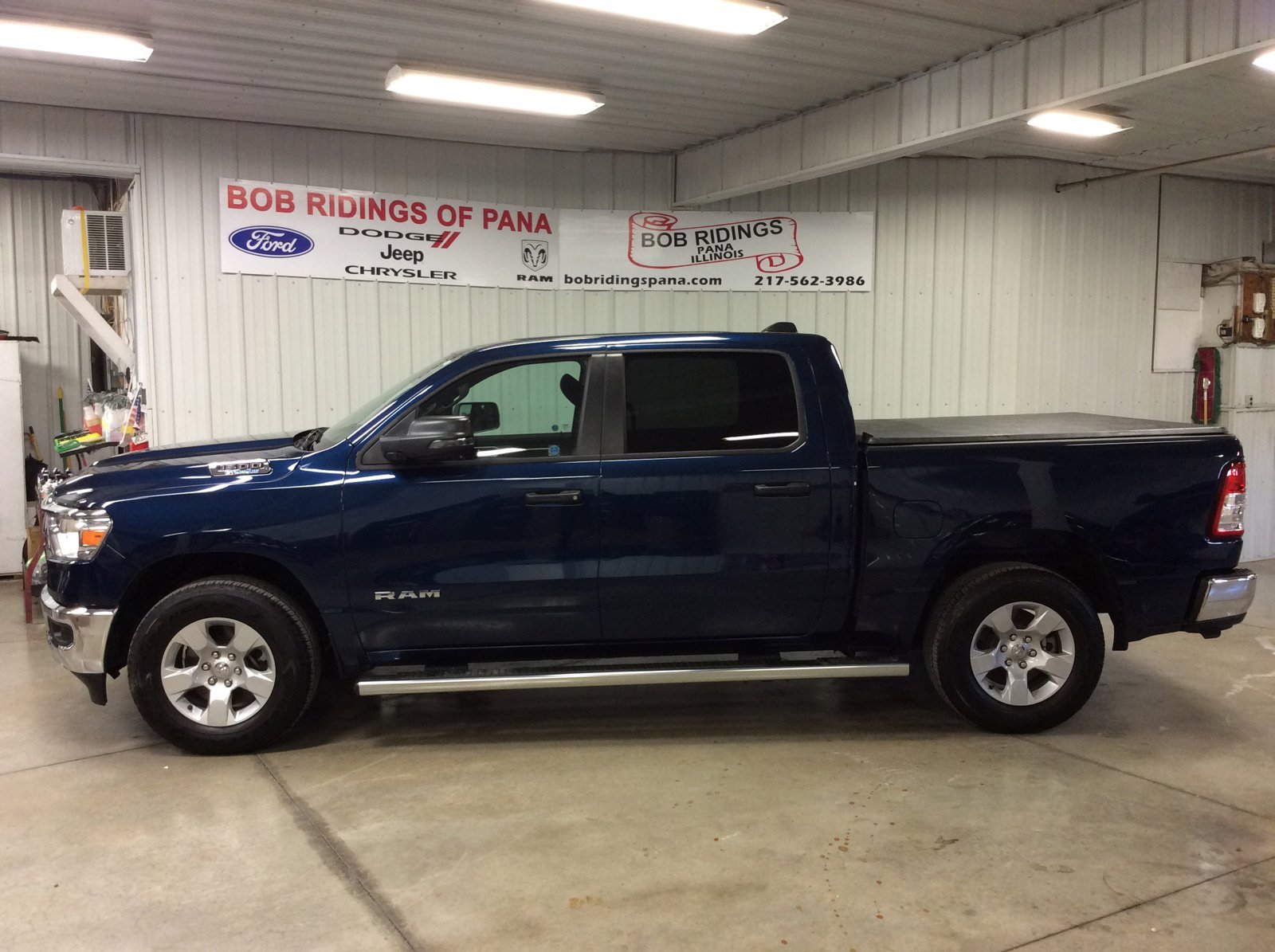 Used 2024 RAM Ram 1500 Pickup Big Horn/Lone Star with VIN 1C6RRFFG0RN170595 for sale in Pana, IL