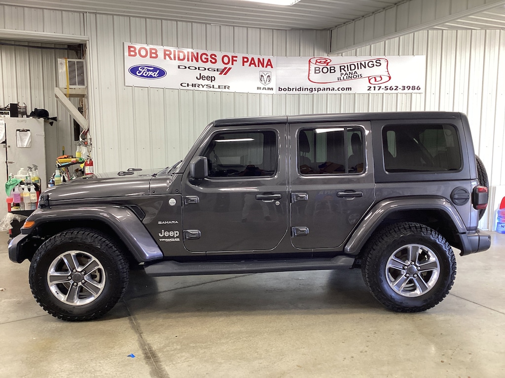 Used 2021 Jeep Wrangler Unlimited Sahara SUV
