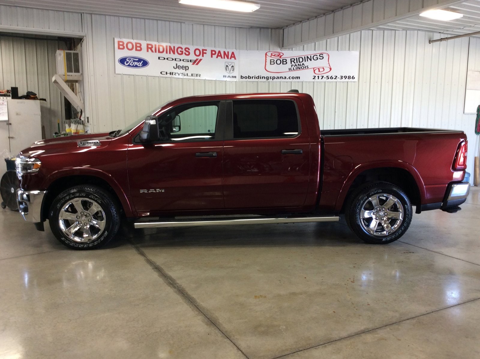 Used 2025 RAM Ram 1500 Pickup Big Horn/Lone Star with VIN 1C6SRFFP3SN531616 for sale in Pana, IL