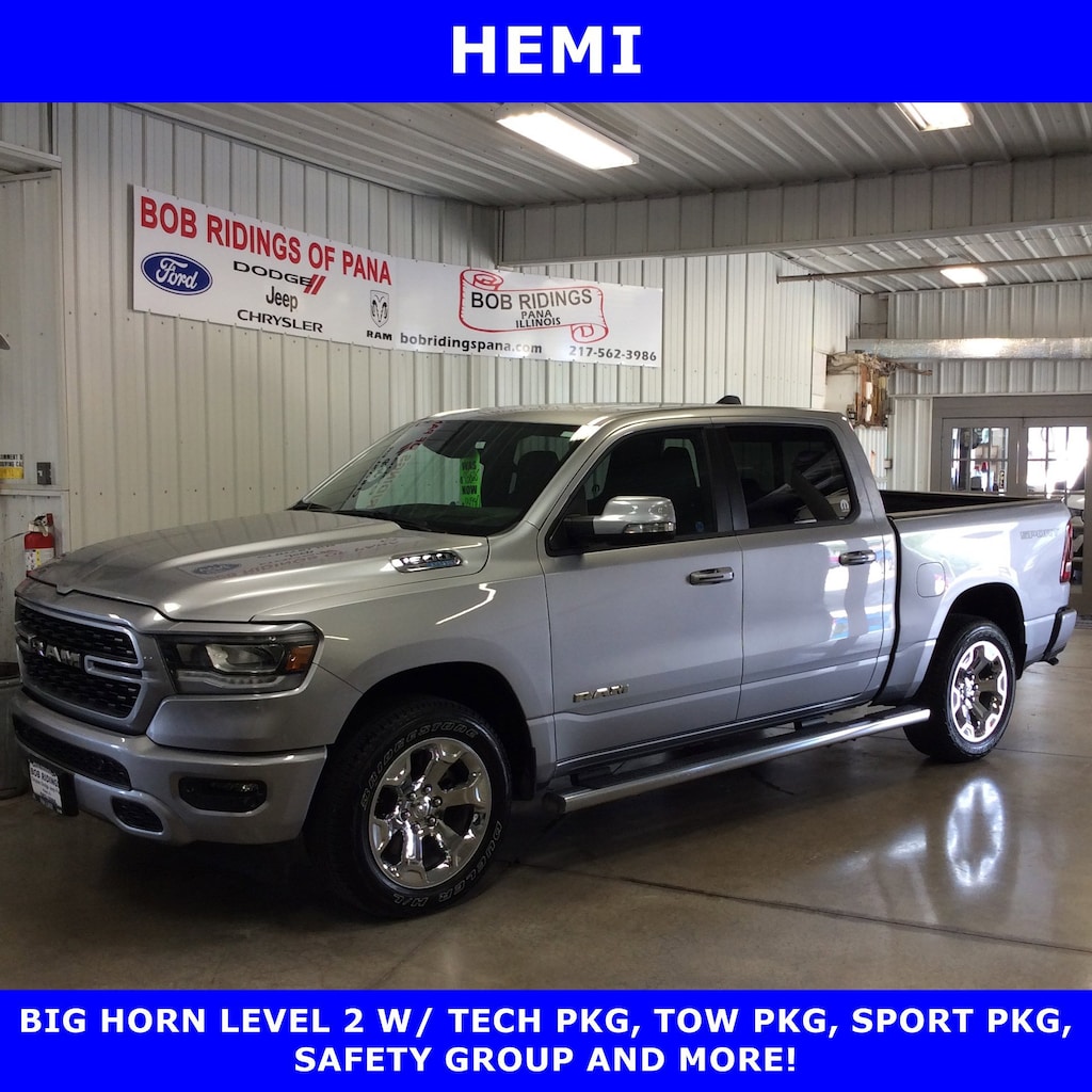 Used 2022 Ram 1500 Big Horn Truck Crew Cab