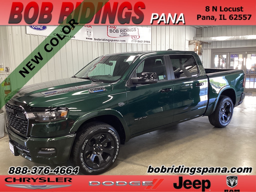 New 2027 Ram 1500 Bighorn Truck Crew Cab