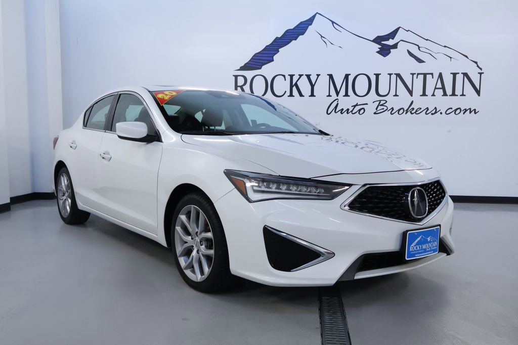 Platinum White Pearl 2020 Acura ILX FWD Sedan Front-Wheel Drive Automatic
