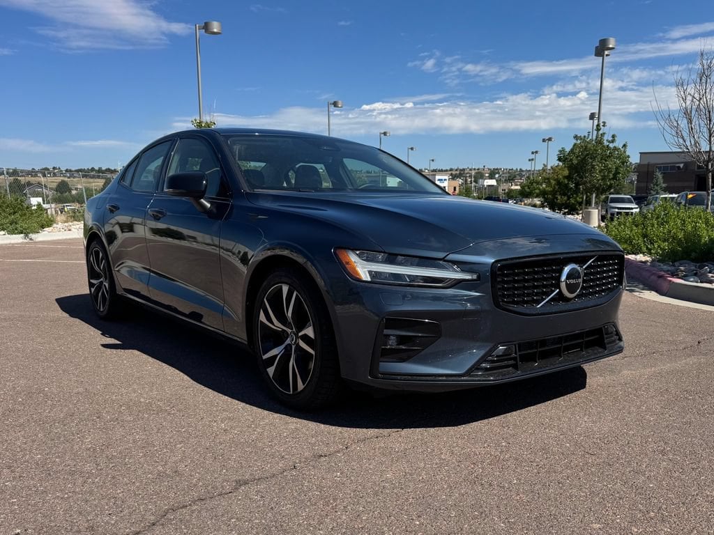 Denim Blue 2023 Volvo S60 Sedan All-Wheel Drive Automatic