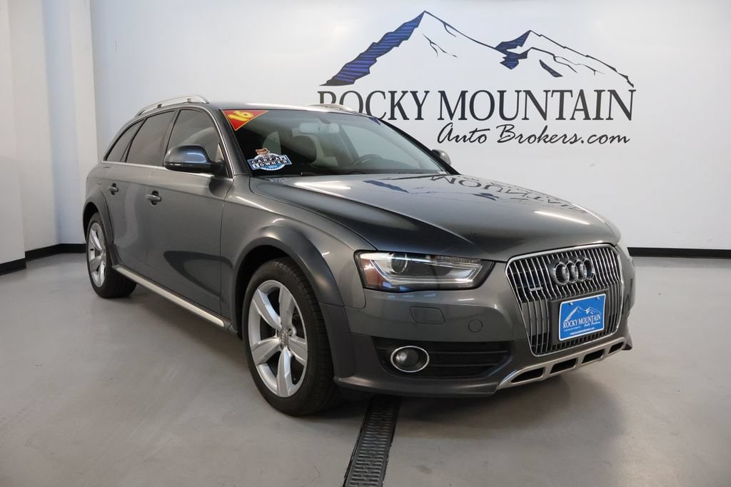 Monsoon Gray Metallic 2016 Audi A4 Allroad Wagon All-Wheel Drive Automatic