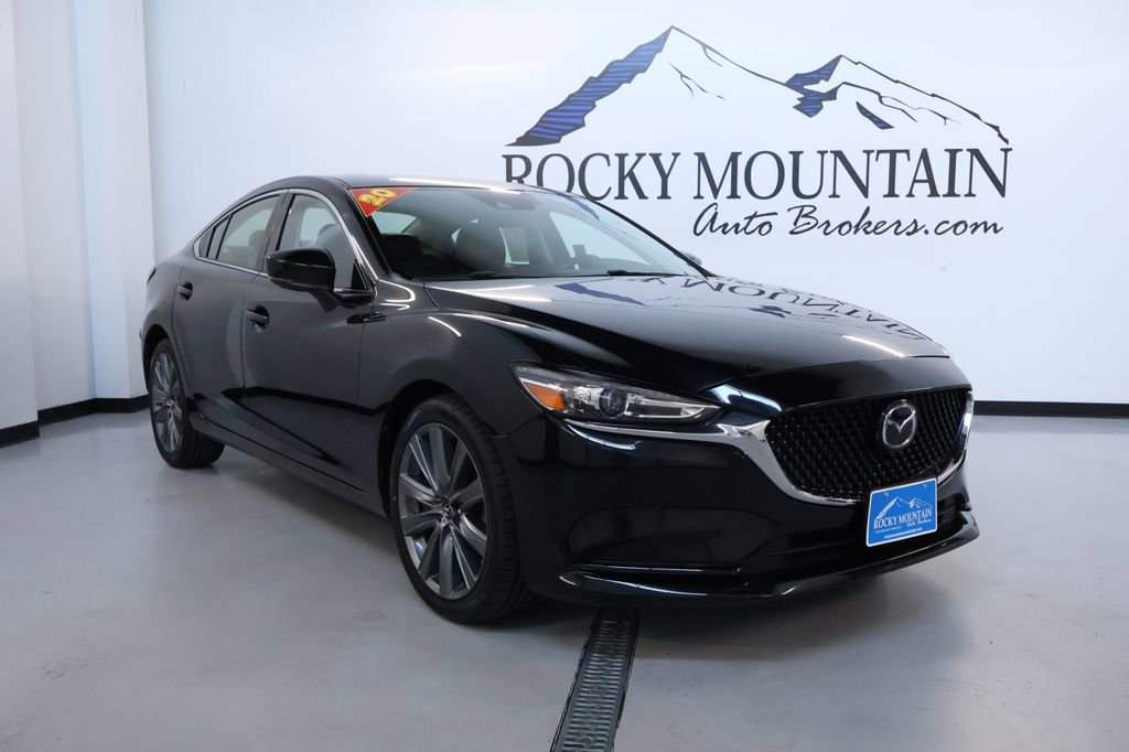Jet Black Mica 2020 Mazda MAZDA6 Touring FWD Sedan Front-Wheel Drive Automatic