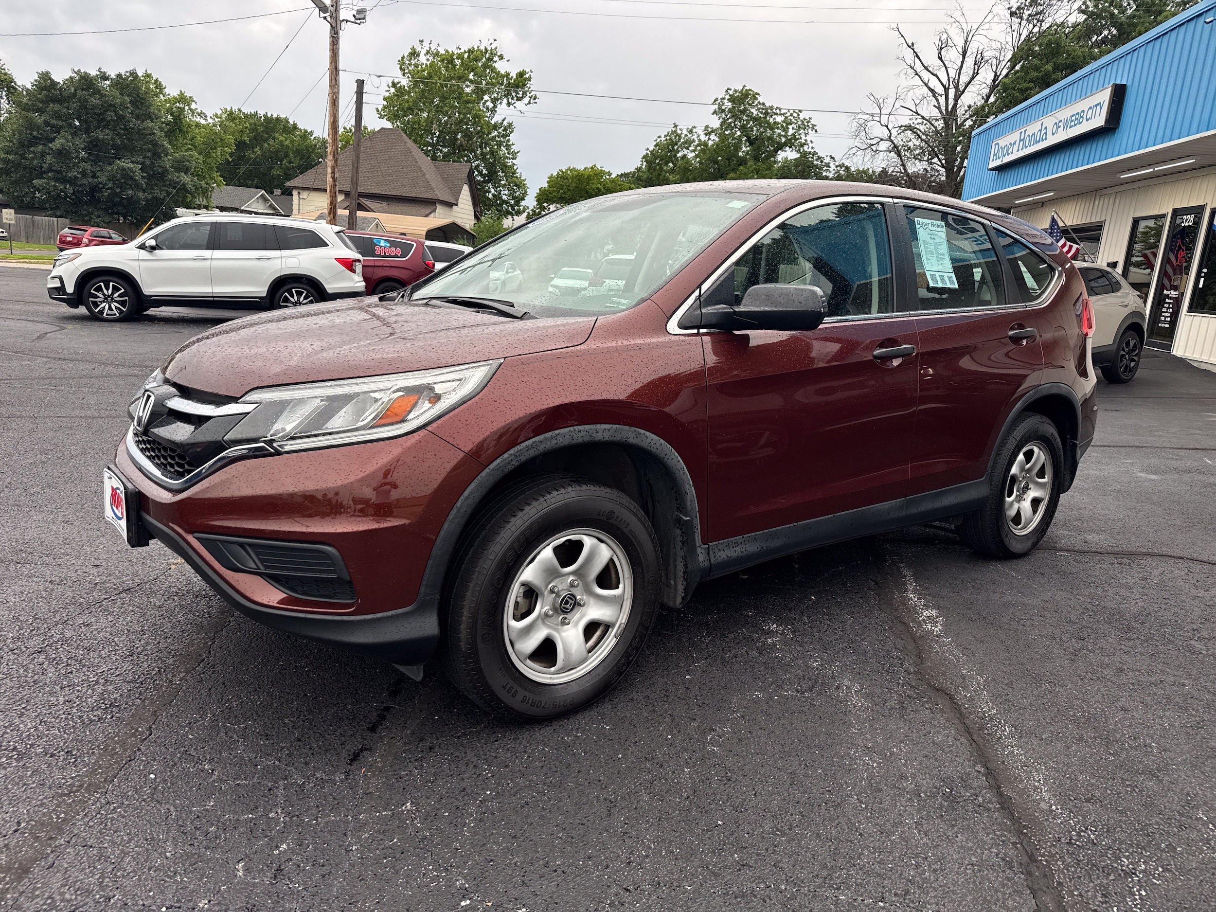 Used 2015 Honda CR-V LX with VIN 5J6RM4H35FL090233 for sale in Joplin, MO