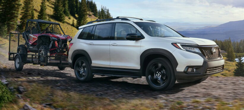 2021 Honda Passport Towing Trailer