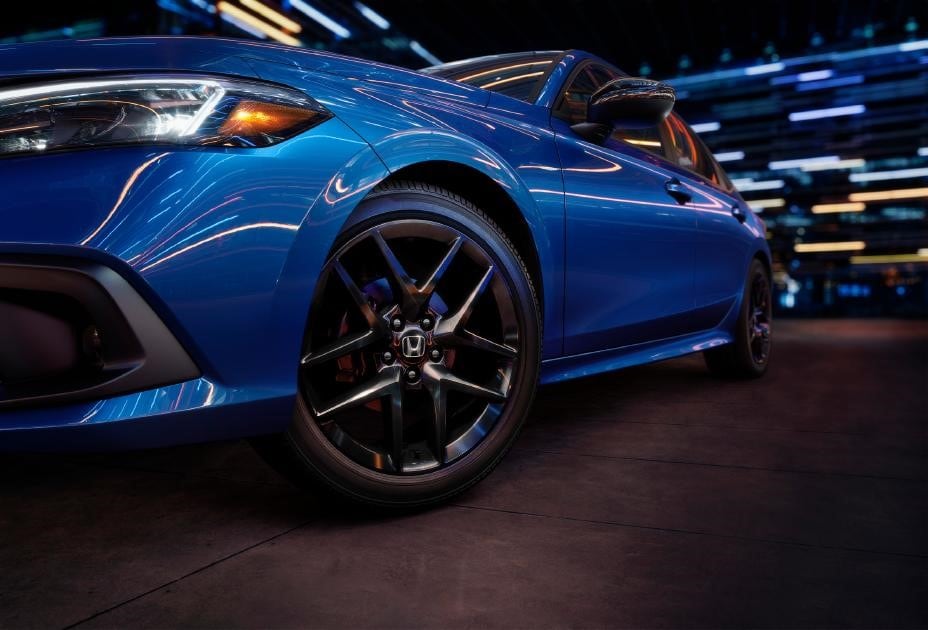 All-New Blue 2022 Honda Civic
