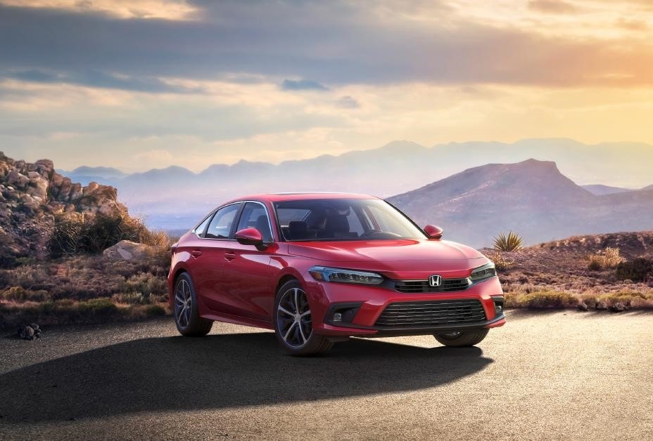 All-New Red 2022 Honda Civic