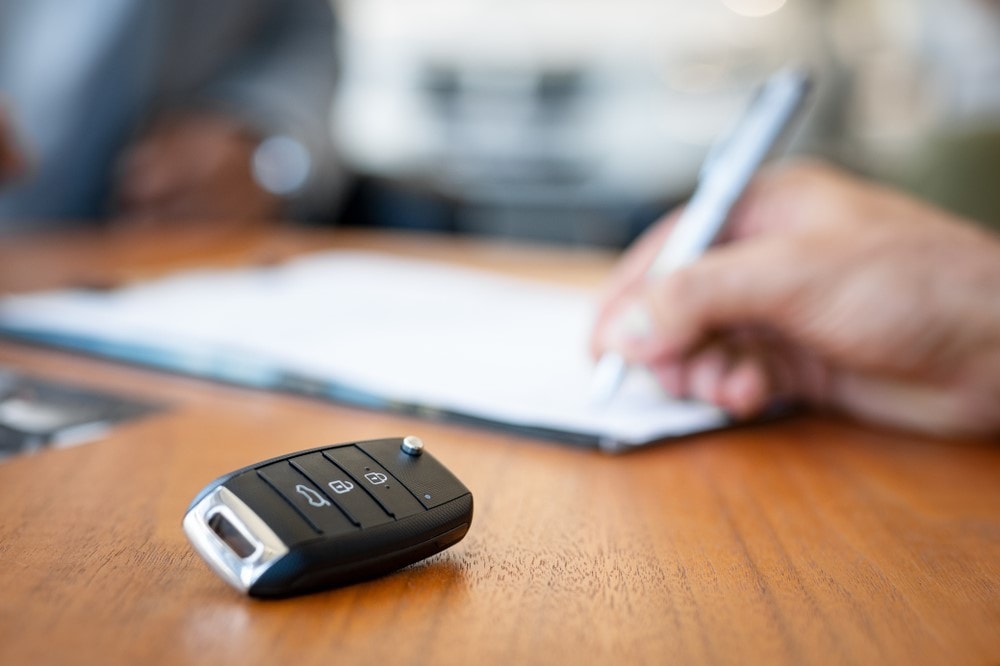 Signing a Lease for a new Honda
