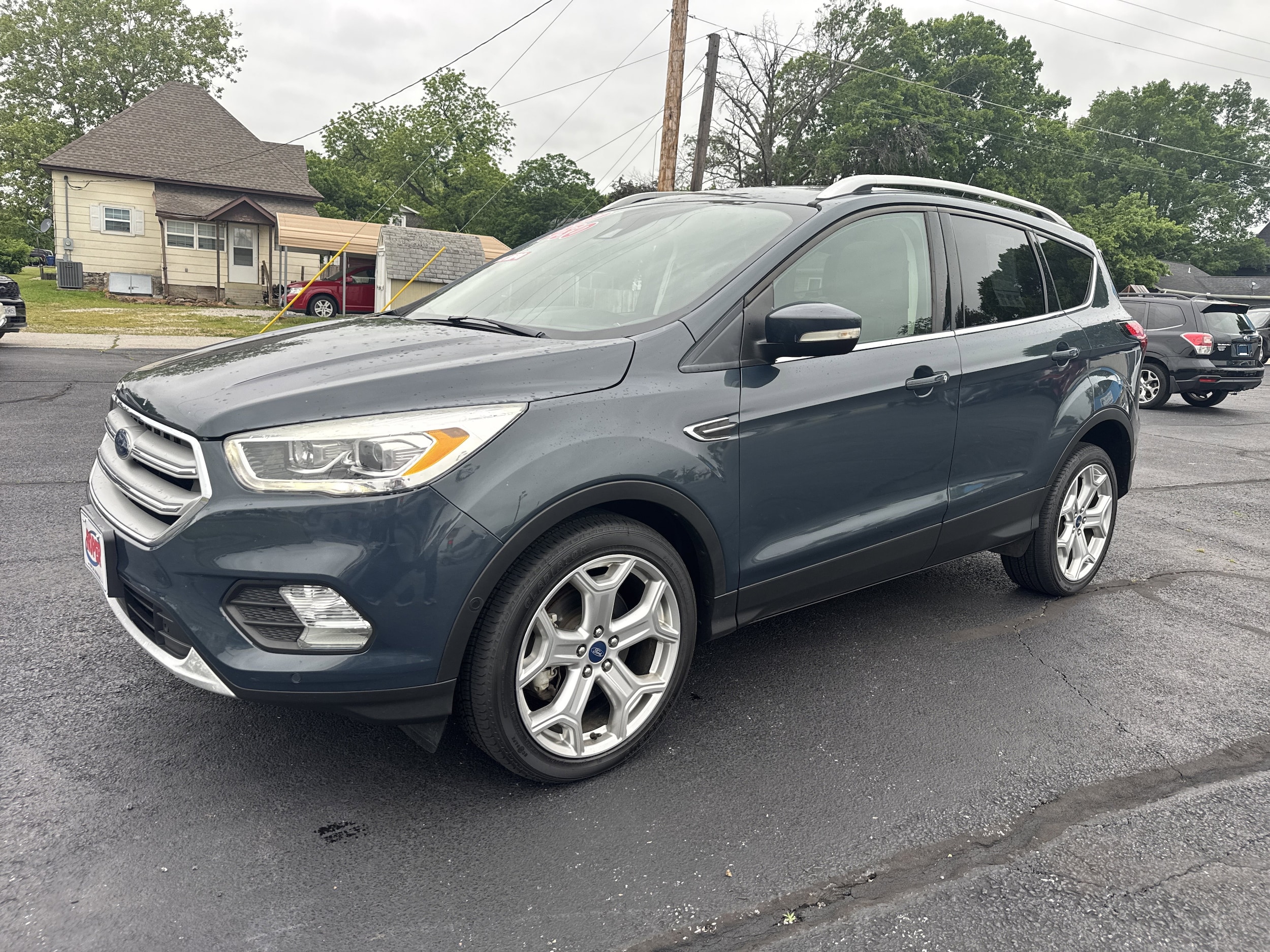 Used 2019 Ford Escape Titanium with VIN 1FMCU0J92KUB78529 for sale in Joplin, MO