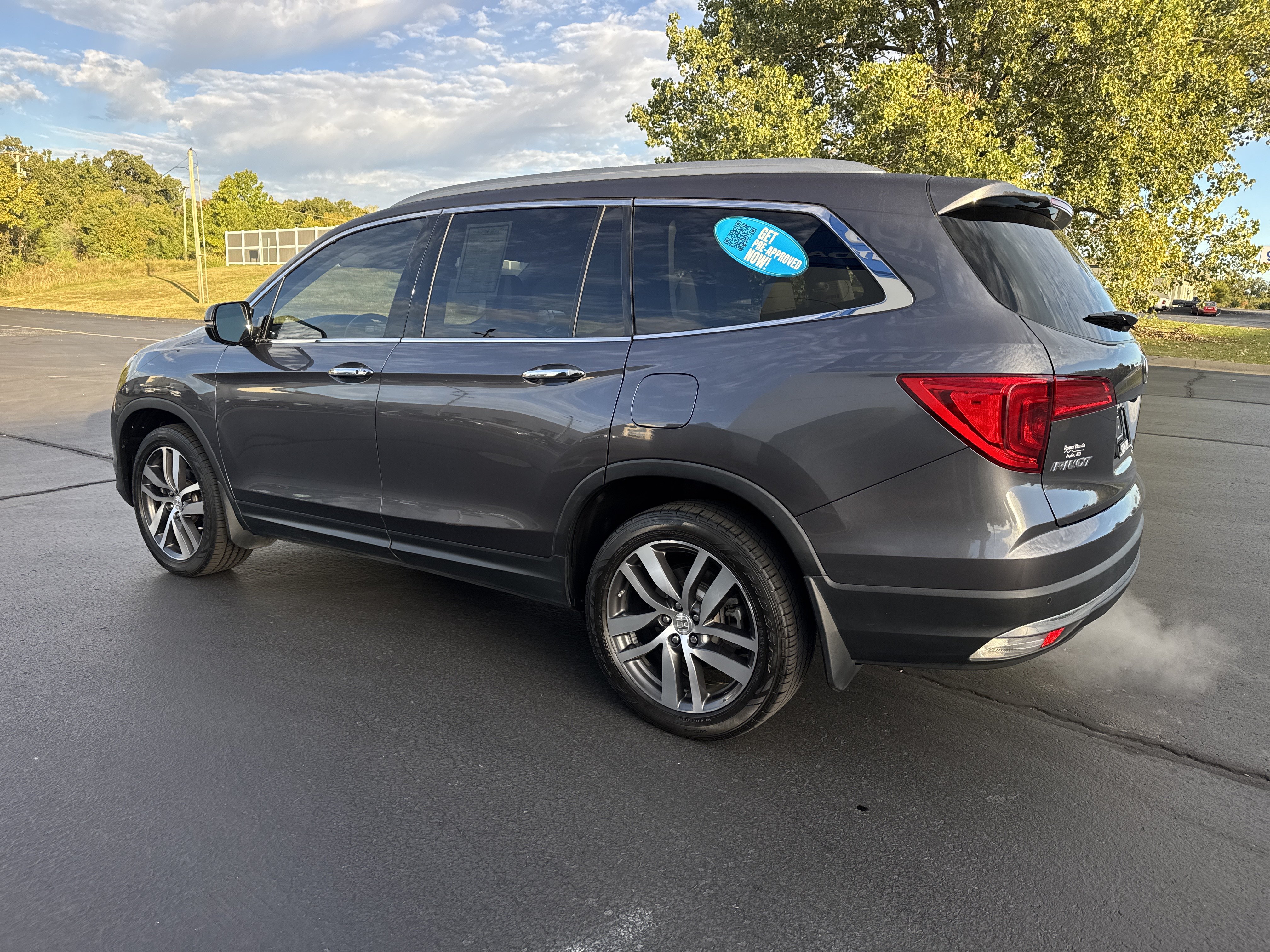 Certified 2017 Honda Pilot Elite AWD SUV