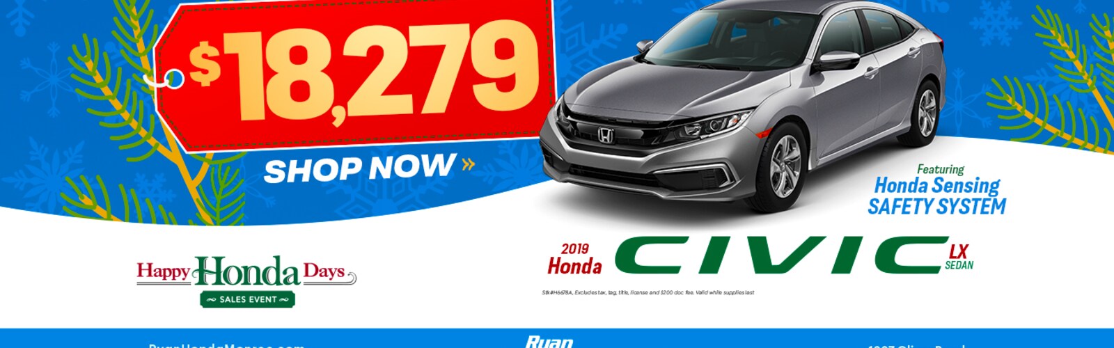 New Honda, Used Cars Monroe LA Ryan Honda