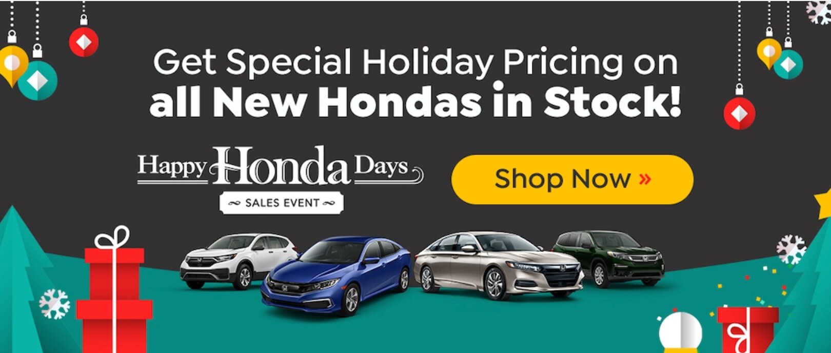 The Happy Honda Days Sales Event is Happening Now!