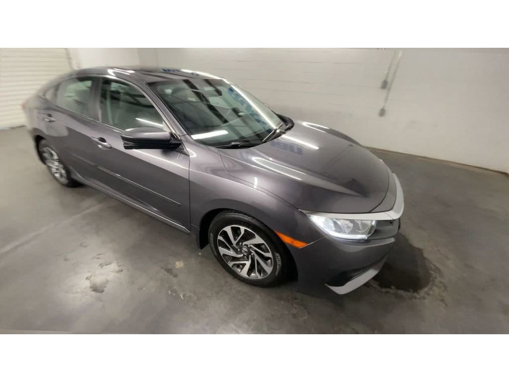 Certified 2017 Honda Civic EX with VIN 19XFC2F74HE013578 for sale in Monroe, LA