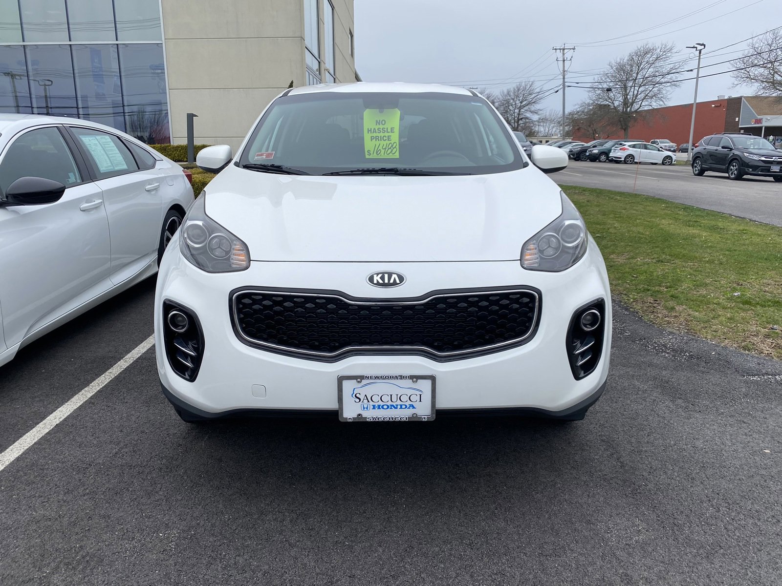 Used 2018 Kia Sportage LX with VIN KNDPMCAC2J7374129 for sale in Middletown, RI