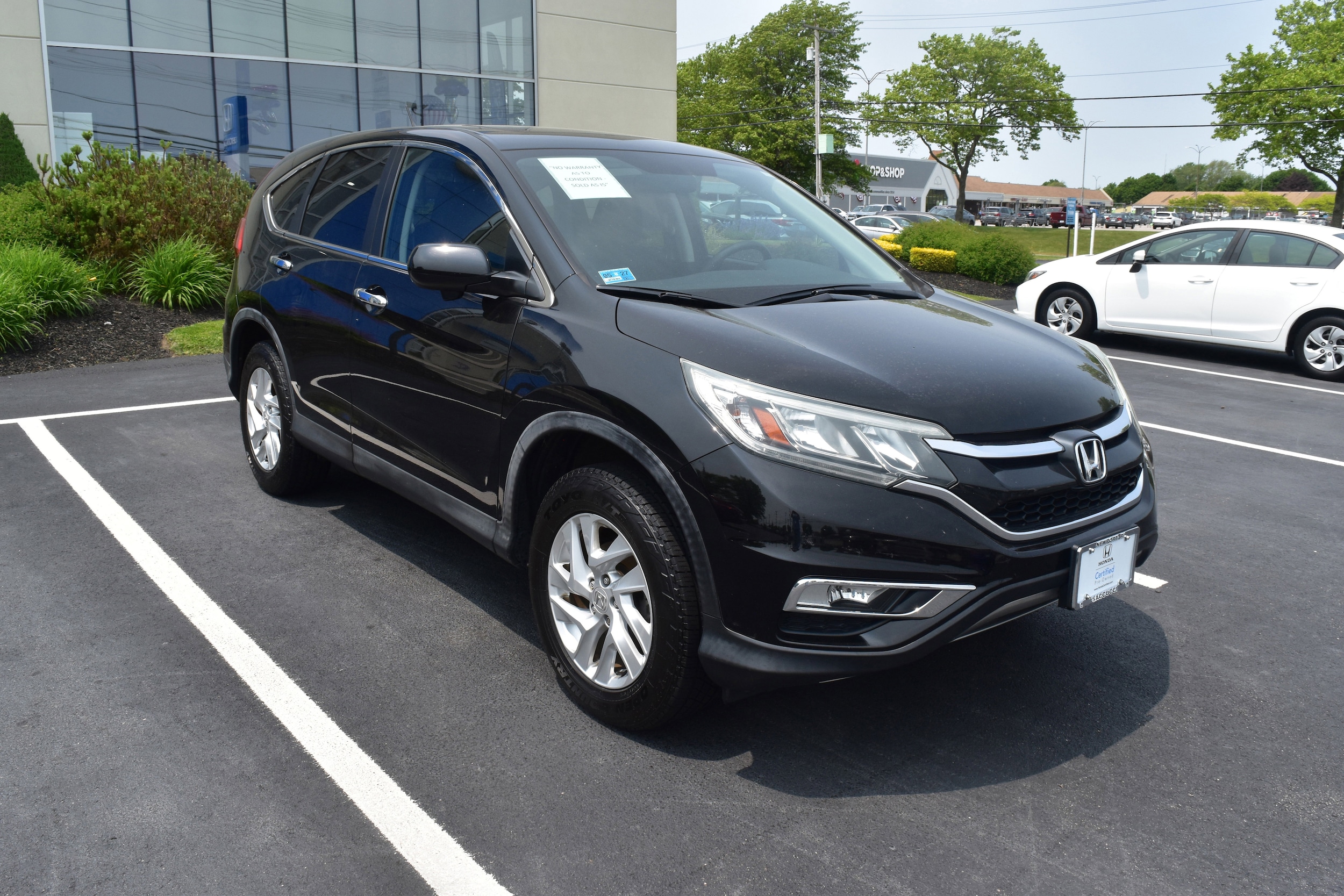 Certified 2016 Honda CR-V EX with VIN 5J6RM4H56GL006584 for sale in Middletown, RI