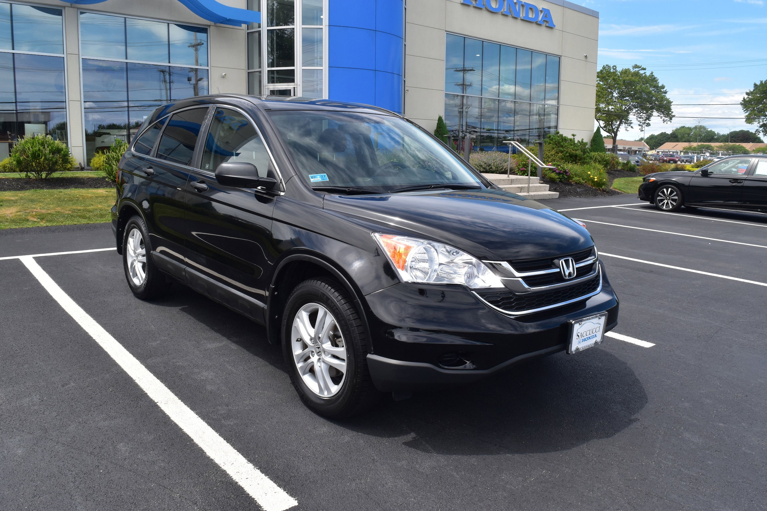 Used 2010 Honda CR-V EX with VIN 5J6RE4H50AL015639 for sale in Middletown, RI