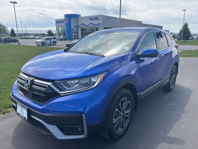 Certified 2022 Honda CR-V EX-L with VIN 7FARW2H83NE044261 for sale in Idaho Falls, ID
