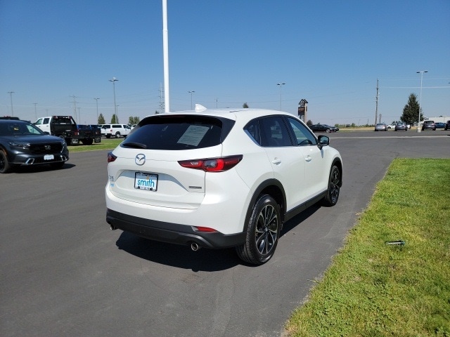 Used 2023 Mazda CX-5 S Premium package with VIN JM3KFBDM9P0191662 for sale in Idaho Falls, ID