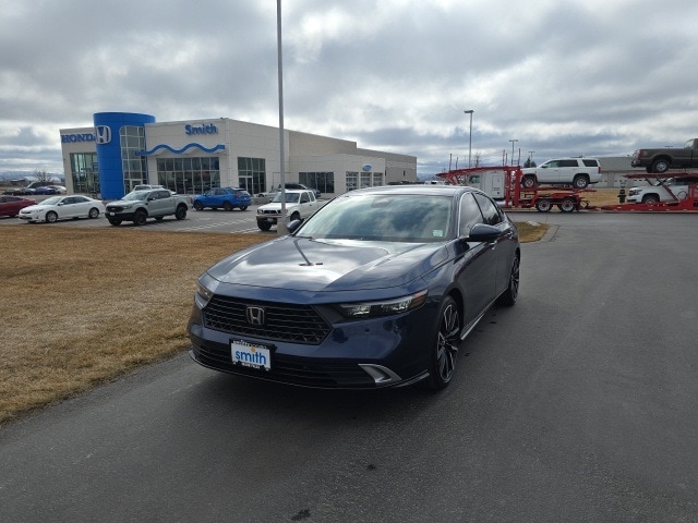Certified 2025 Honda Accord Hybrid Touring with VIN 1HGCY2F85SA000900 for sale in Idaho Falls, ID