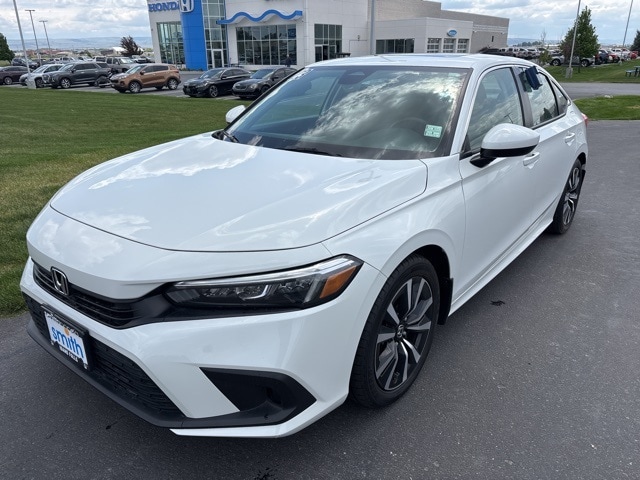 Certified 2023 Honda Civic EX with VIN 2HGFE1F79PH315909 for sale in Idaho Falls, ID