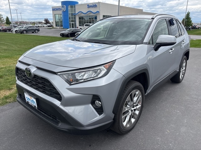 Used 2019 Toyota RAV4 XLE Premium with VIN JTMA1RFVXKD512238 for sale in Idaho Falls, ID