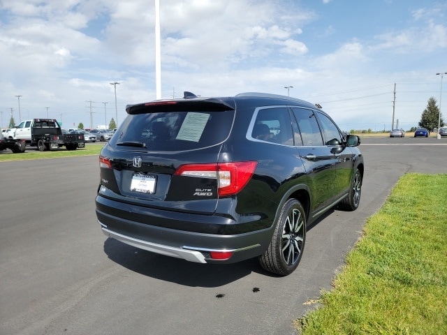 Certified 2019 Honda Pilot Elite with VIN 5FNYF6H01KB006709 for sale in Idaho Falls, ID