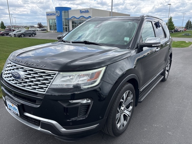 Used 2019 Ford Explorer Platinum with VIN 1FM5K8HTXKGA47801 for sale in Idaho Falls, ID