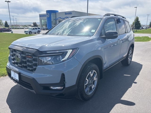 Certified 2023 Honda Passport TrailSport with VIN 5FNYF8H65PB022113 for sale in Idaho Falls, ID