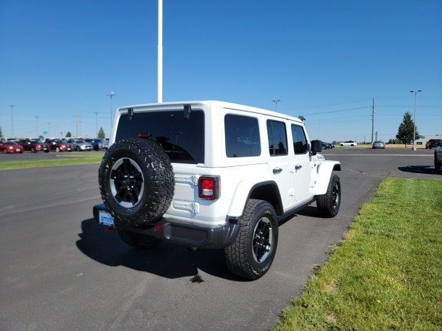 Used 2021 Jeep Wrangler Unlimited Rubicon with VIN 1C4HJXFN4MW624088 for sale in Idaho Falls, ID