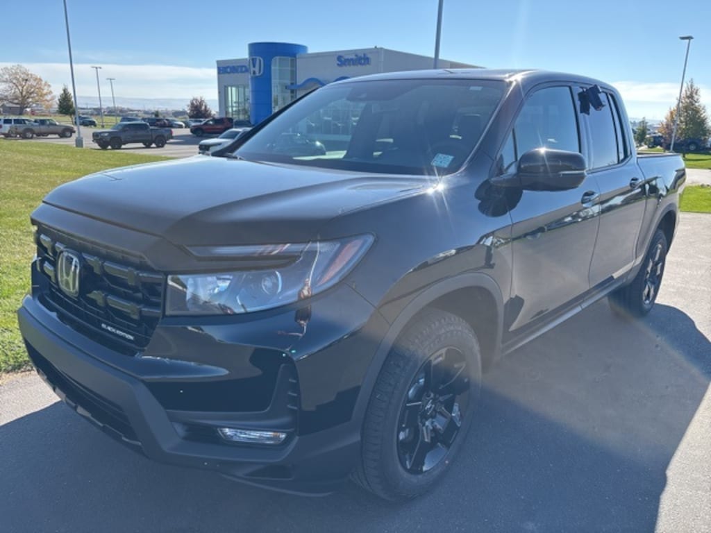 New 2026 Honda Ridgeline Black Edition Truck Crew Cab