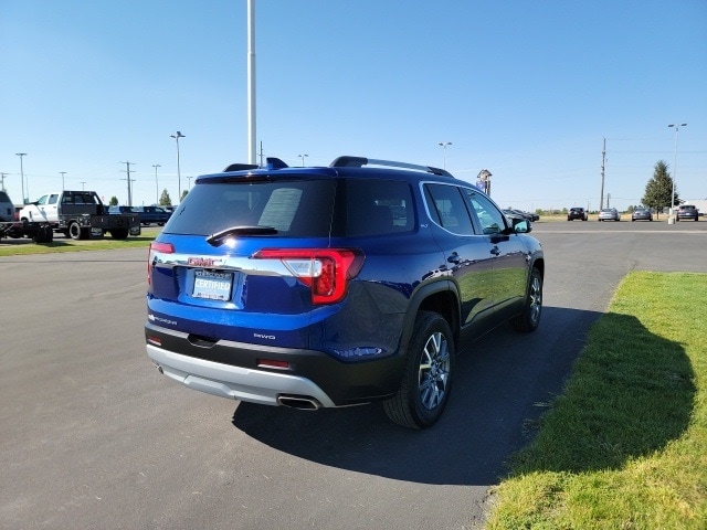 Certified 2023 GMC Acadia SLT with VIN 1GKKNUL47PZ221704 for sale in Idaho Falls, ID