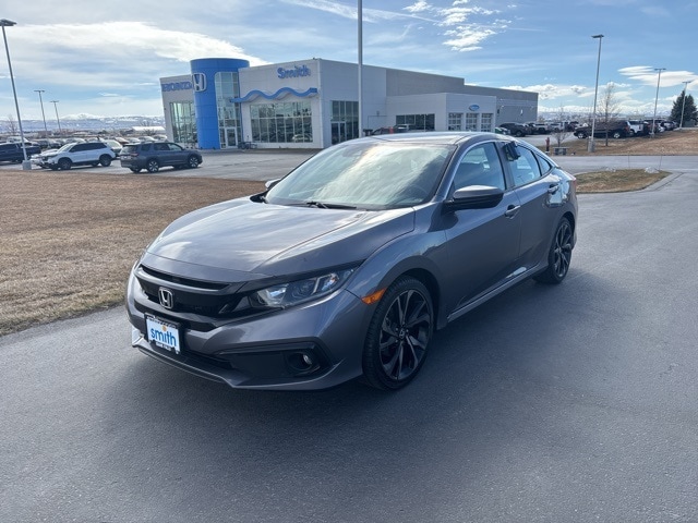 Certified 2019 Honda Civic Sport with VIN 2HGFC2F8XKH549151 for sale in Idaho Falls, ID