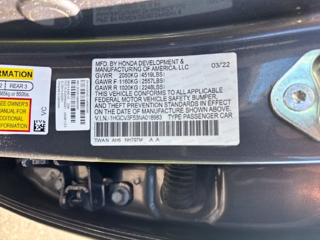 2022 Honda Accord Hybrid EX-L - Photo 31