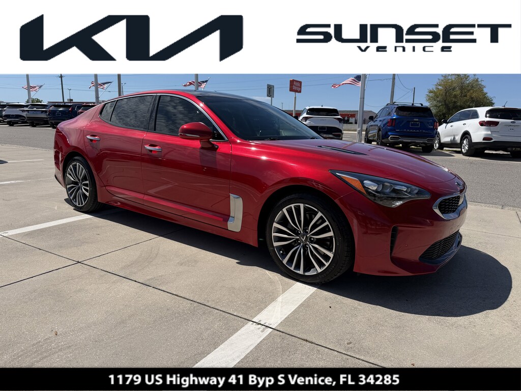 Certified 2019 Kia Stinger Premium Sedan