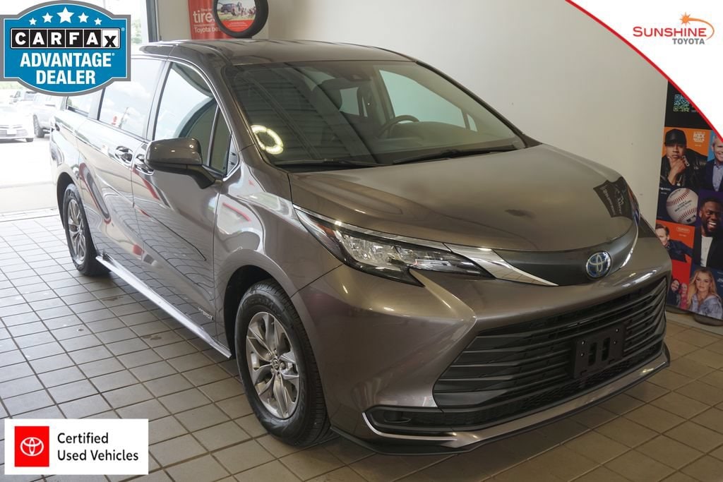 Certified 2021 Toyota Sienna LE 8 Passenger Van