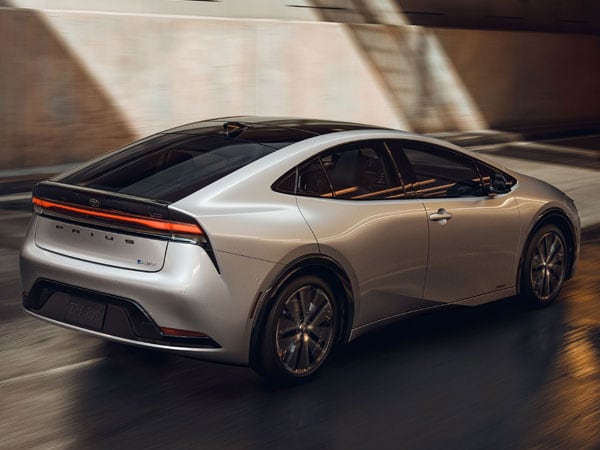 2023 Toyota Prius Rear Angle