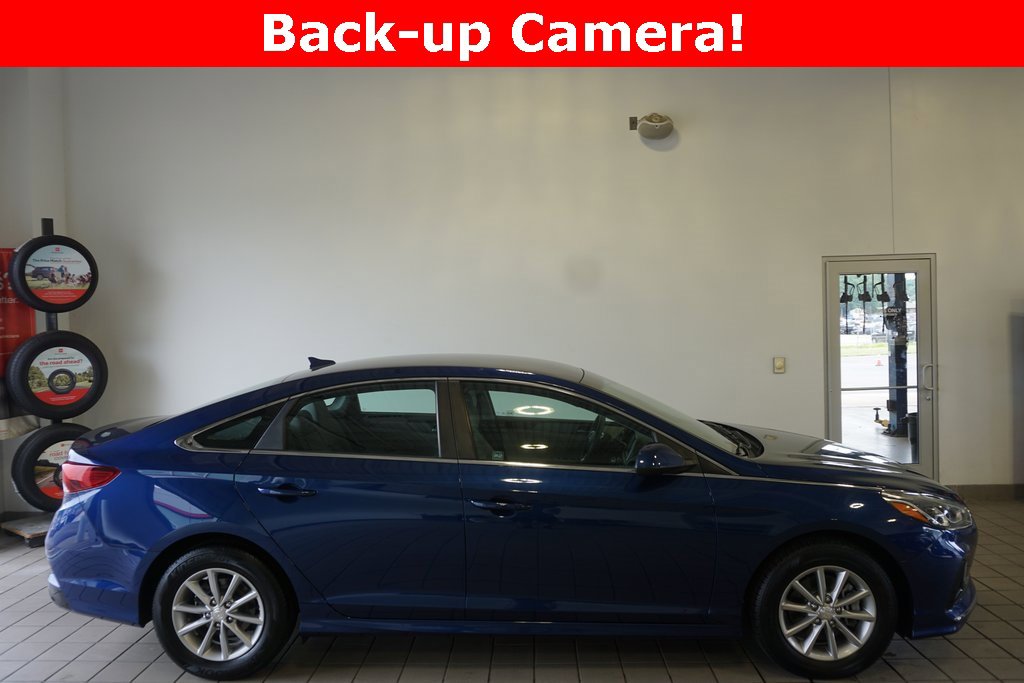 Used 2019 Hyundai Sonata Eco with VIN 5NPE24AA0KH801810 for sale in Springfield, MI