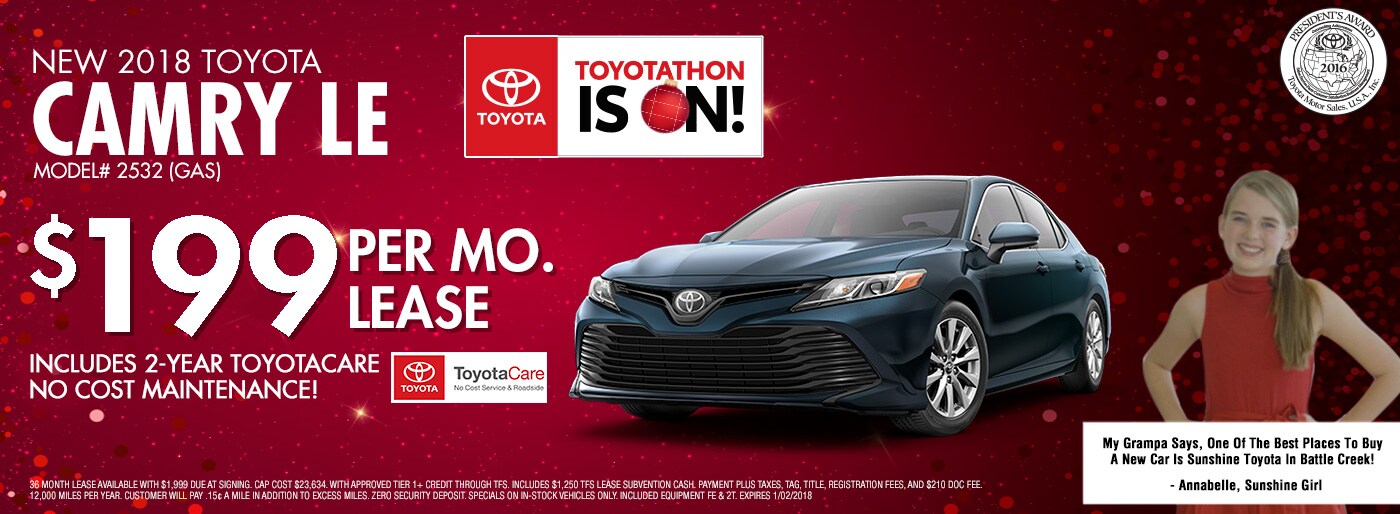 Sunshine Toyota Battle Creek New &amp; Used Car Dealer Near