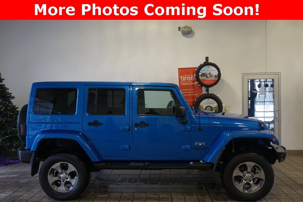 Used 2016 Jeep Wrangler JK Unlimited Sahara 4x4 SUV