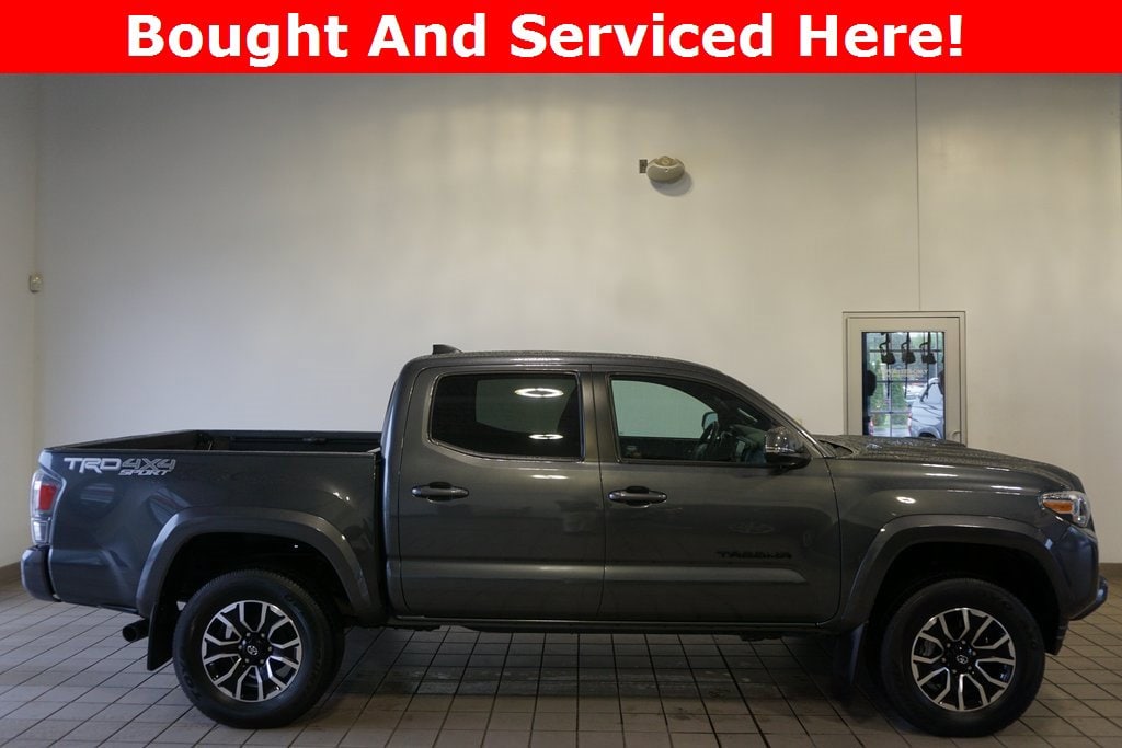 Certified 2021 Toyota Tacoma TRD Sport with VIN 3TMCZ5AN1MM437552 for sale in Battle Creek, MI