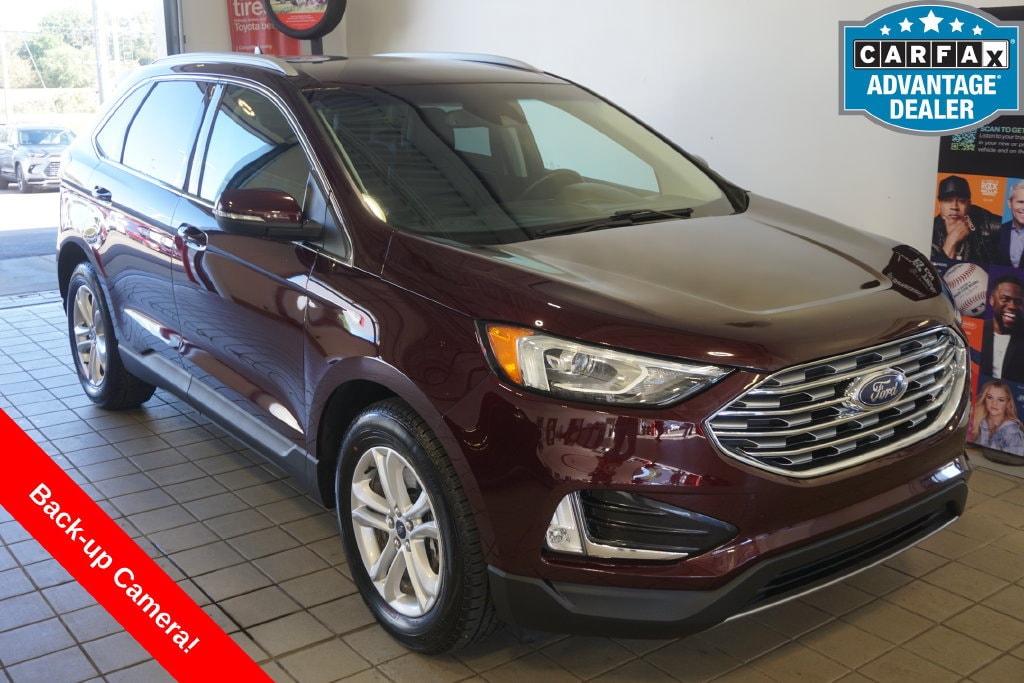 Used 2020 Ford Edge SEL with VIN 2FMPK4J96LBB15486 for sale in Springfield, MI