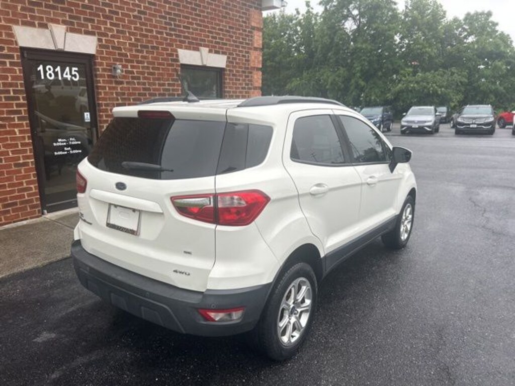 Used 2018 Ford EcoSport SE SUV