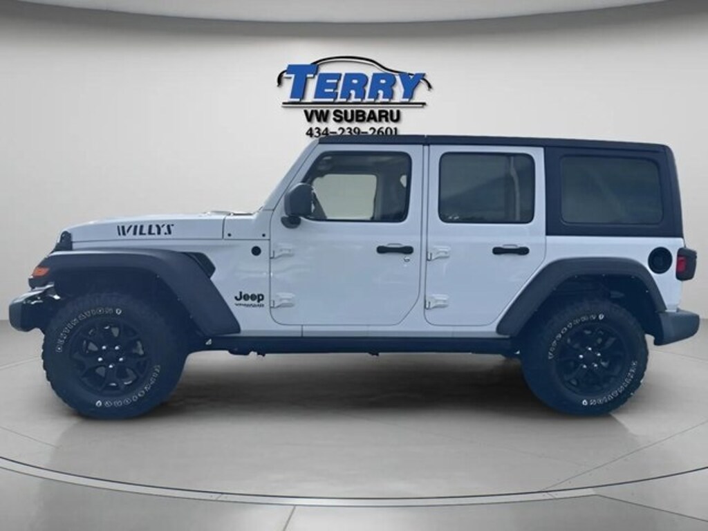 Used 2021 Jeep Wrangler Unlimited Willys SUV