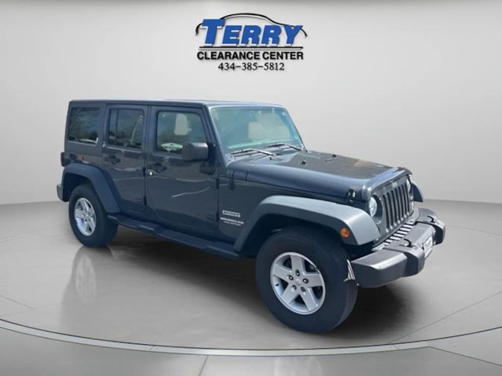 Used 2017 Jeep Wrangler Unlimited Sport SUV