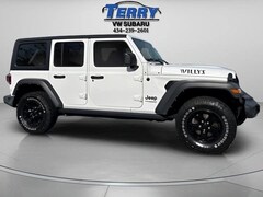 Used 2021 Jeep Wrangler Unlimited Willys SUV for sale