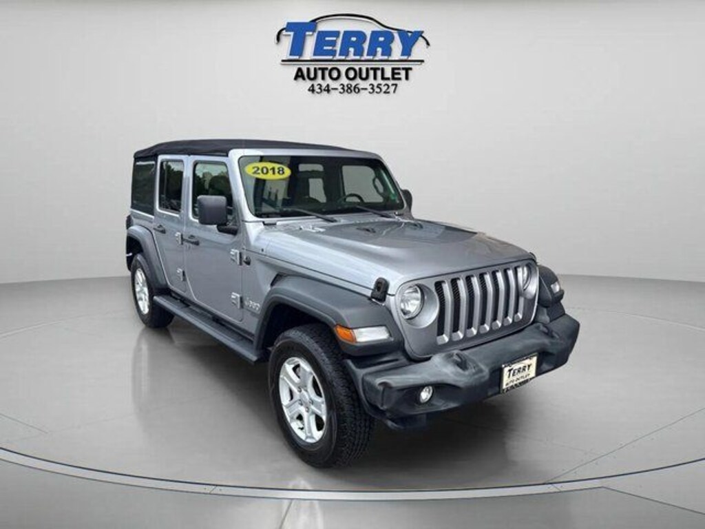 Used 2018 Jeep Wrangler Unlimited Sport S SUV