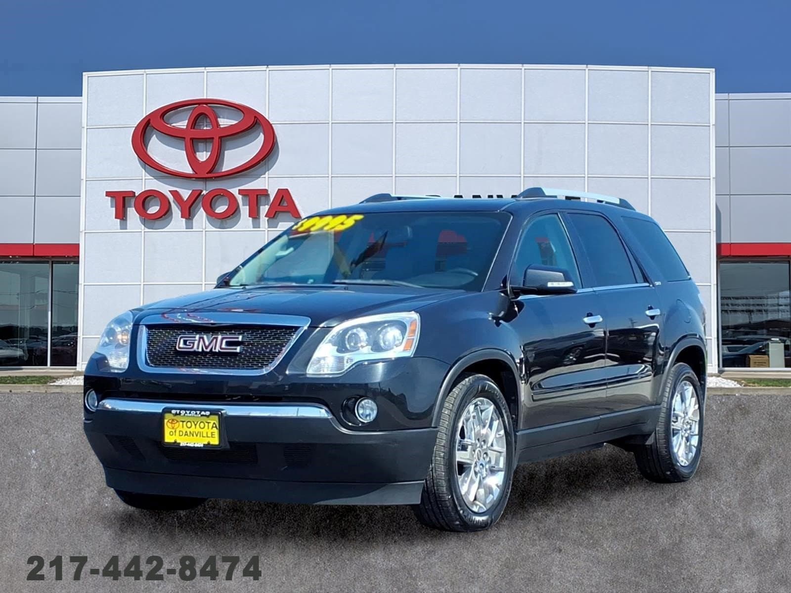 Used 2010 GMC Acadia SLT2 with VIN 1GKLVNED6AJ228754 for sale in Tilton, IL