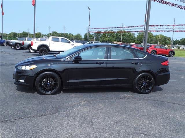 Used 2020 Ford Fusion SE with VIN 3FA6P0HD6LR259048 for sale in Tilton, IL